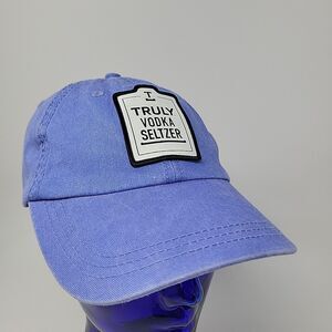 Truly Hard Seltzer Dad Hat Blue Vodka100% Cotton Strapback Adjustable